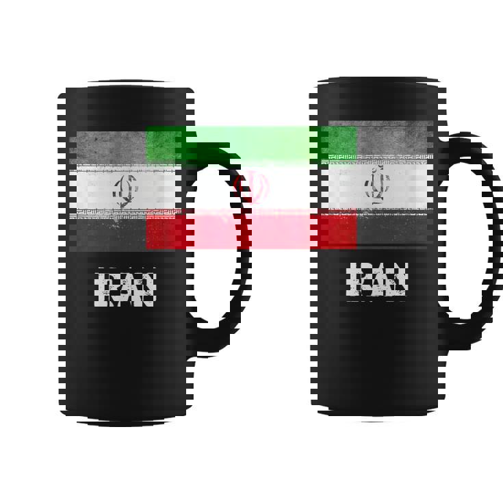 イラン国旗tシャツ コーヒーマグ