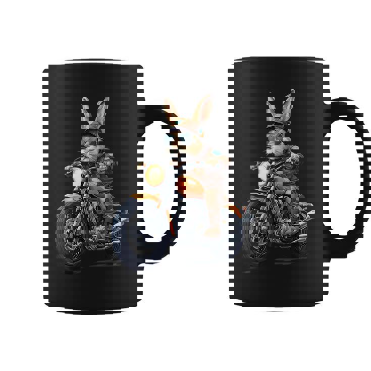 イースターデー バイク バニー ウサギ ヴィンテージ オートバイ 男の子 コーヒーマグ