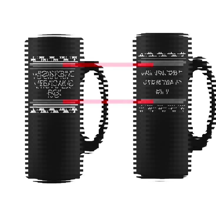 ウィスコンシン州退役軍人への感謝の気持ち コーヒーマグ