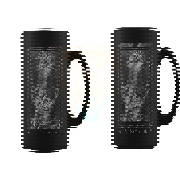 ウィリアム・ブレイク 赤い竜と海から来た獣 William Blake Red Dragon Beastea コーヒーマグ