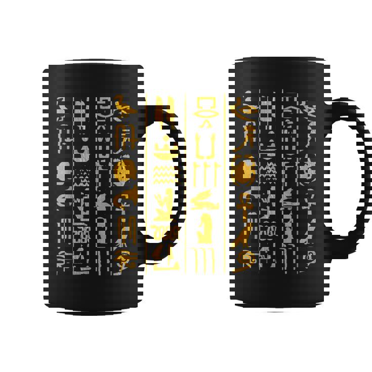 エジプト ヒエログリフ 古代エジプトシャツ ファラオtシャツ コーヒーマグ