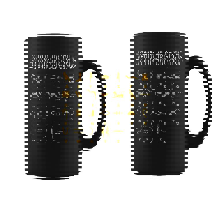 エジプトヒエログリフ I エジプト人 神 Ra Abc アルファベット コーヒーマグ