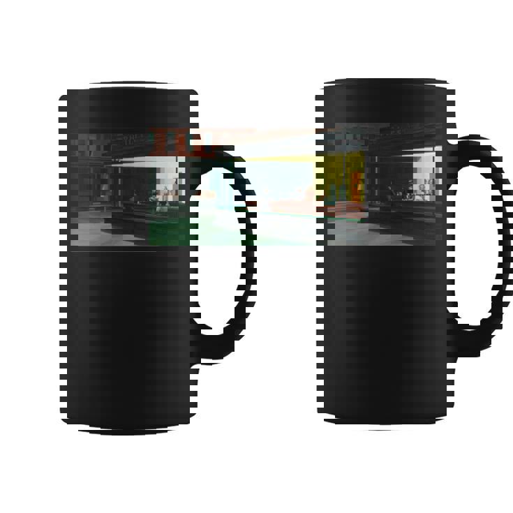 エドワードホッパーのナイトホークス 長袖tシャツ コーヒーマグ