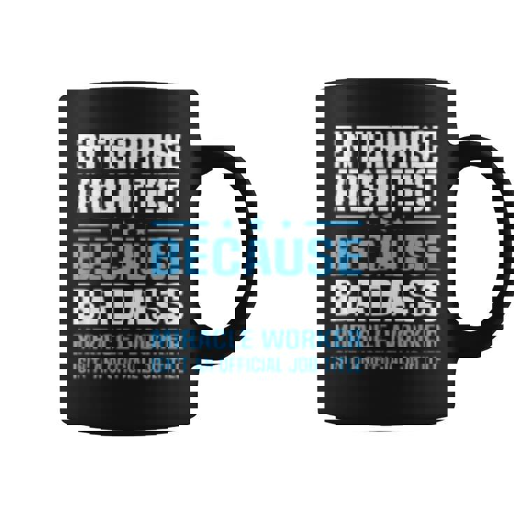 エンタープライズアーキテクトtシャツ コーヒーマグ