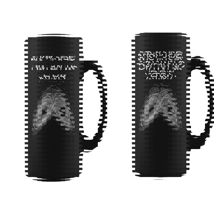 エントロピー熱力学物理学教師学生科学ギフト コーヒーマグ