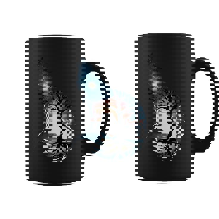 オオカミ 動物 顔 アート グラフィック 野生動物 カラフル 狼の恋人 コーヒーマグ