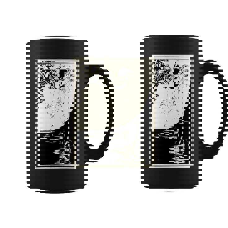 オーブリー・ビアズリーによるクライマックス1893 長袖tシャツ コーヒーマグ