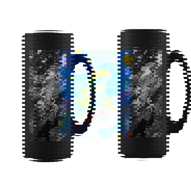 カエルキャッチャー 男の子 女の子 カエルハンター ゴッホ カエル コーヒーマグ