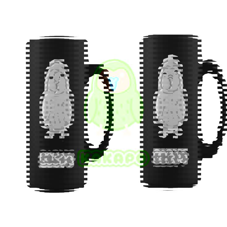 カカポ Kakapo『セルフィー』鳥【どうぶつフレンズ】動物 ゆるくて かわいい コーヒーマグ