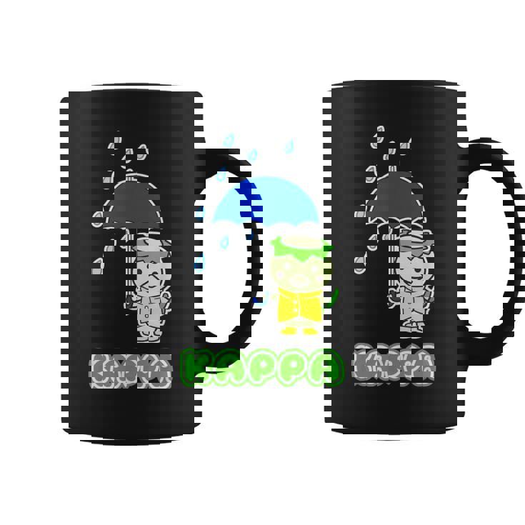 カッパくん『かっぱのカッパ』河童（六月・梅雨・傘）【どうぶつフレンズ】きゅうり 妖怪 かわいい キャラクター コーヒーマグ