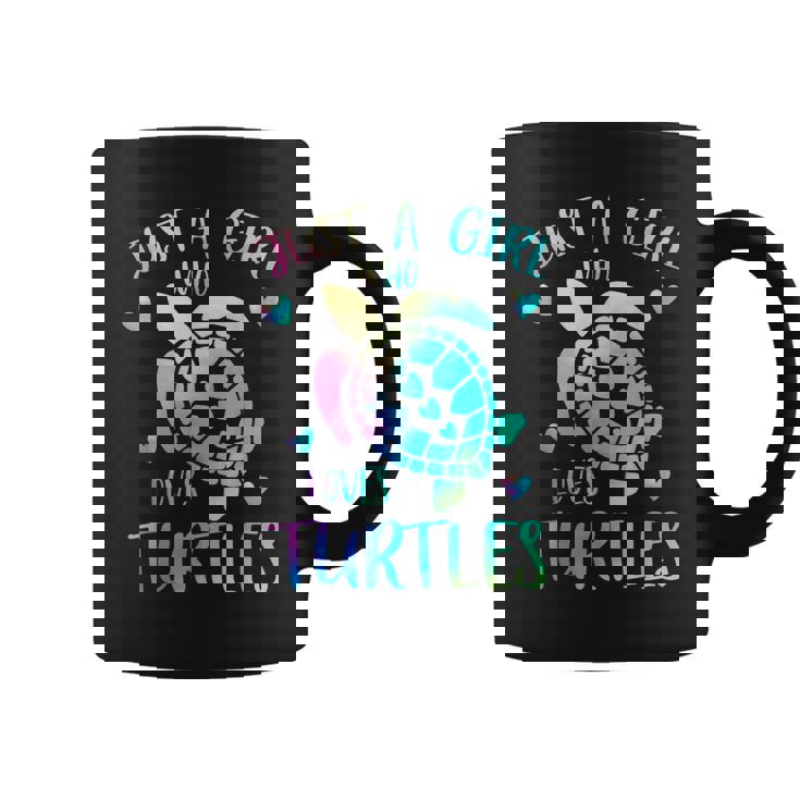 カメが大好きなただの女の子 かわいいパステルカメ コーヒーマグ