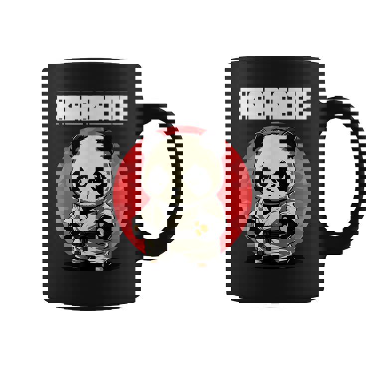 カラテカと空手パンダ コーヒーマグ