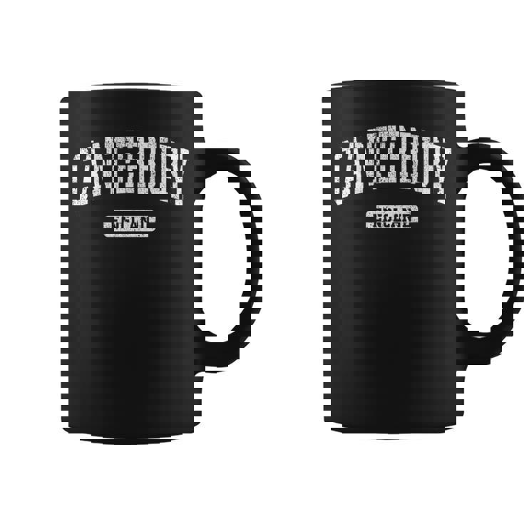 カンタベリー イングランド ヴィンテージ スポーツ デザイン 長袖tシャツ コーヒーマグ