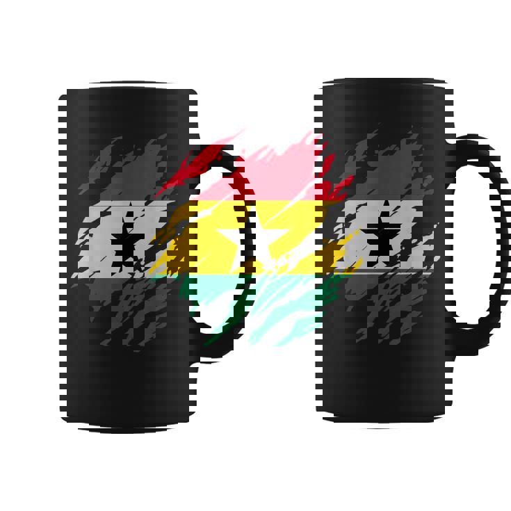 ガーナの国旗ガーナ コーヒーマグ
