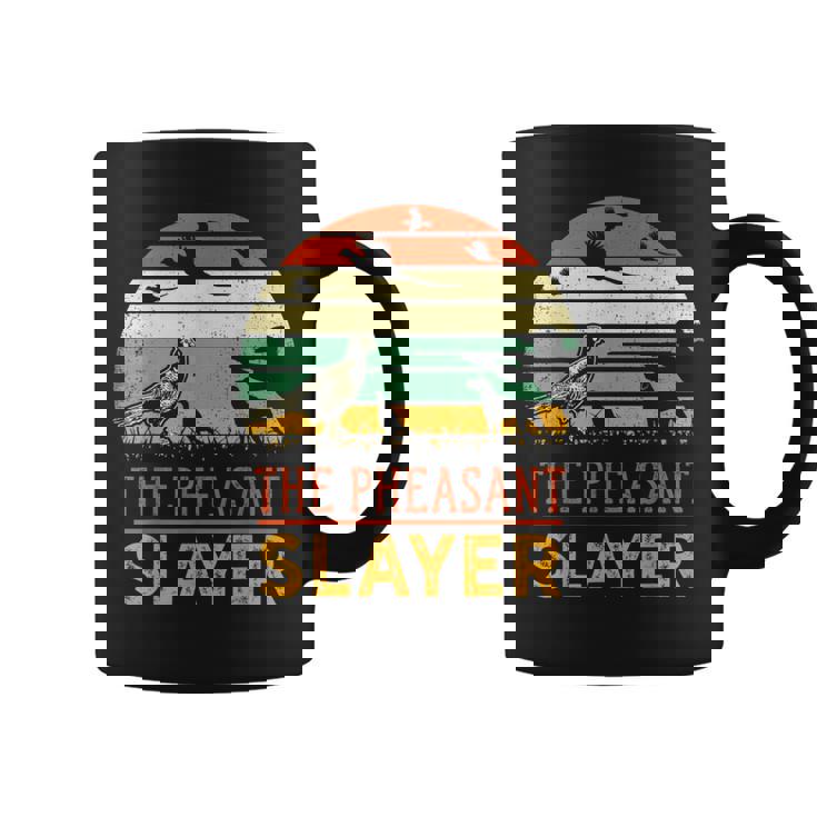 キジの鳥狩り 面白いスレイヤーハンターレトロヴィンテージ コーヒーマグ