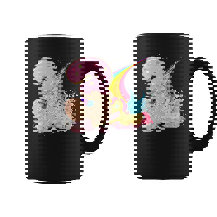 キッズ I Am 3 かわいいユニコーン 誕生日ギフト 女の子向け コーヒーマグ