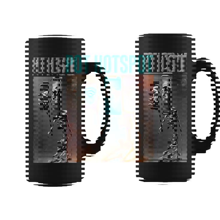 キッズ トレンド ミーム ブレイン ロート イタリアン ポット ホットスポット スケルトン コーヒーマグ