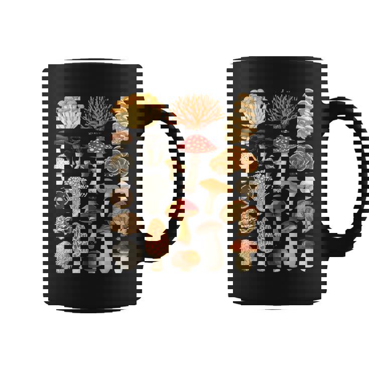 キノコの種類 自然 コテージコア ファン 男の子 女の子 キッズ コーヒーマグ