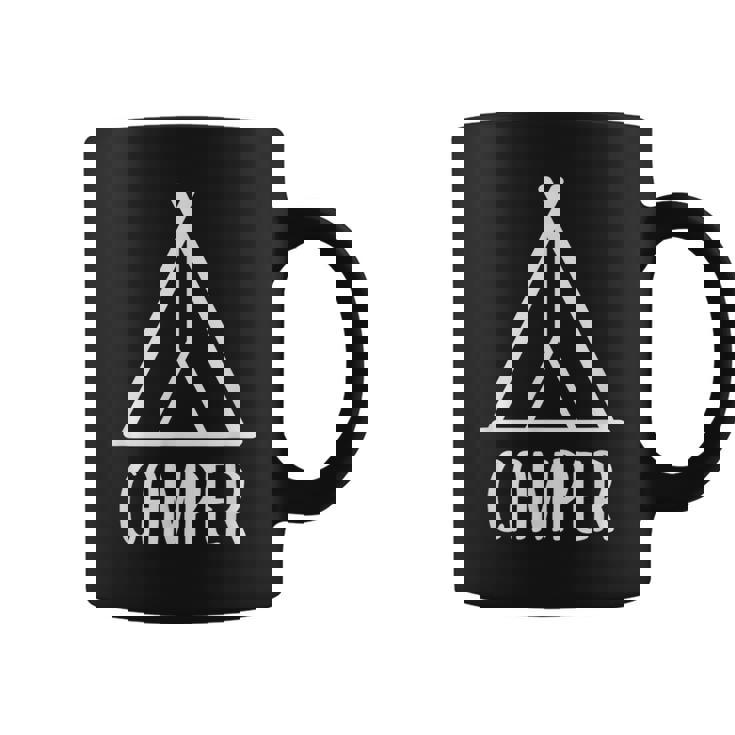 キャンパー キャンプ好き 山好き ハイキング好き 登山好き 海好き アウトドア好き キャンプ コーヒーマグ