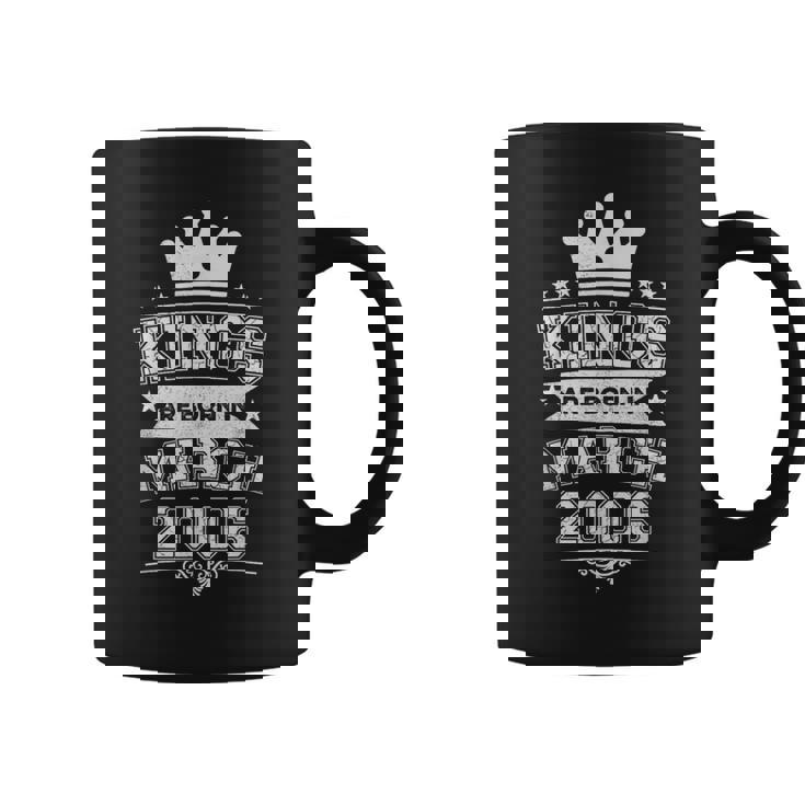 キングスは2006年3月に誕生 20歳の誕生日 男性 男の子 コーヒーマグ