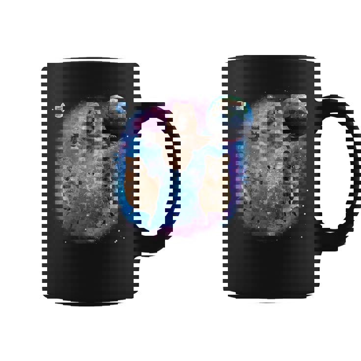 クオッカ、宇宙のクオッカ、オーストラリアの動物クオッカ コーヒーマグ