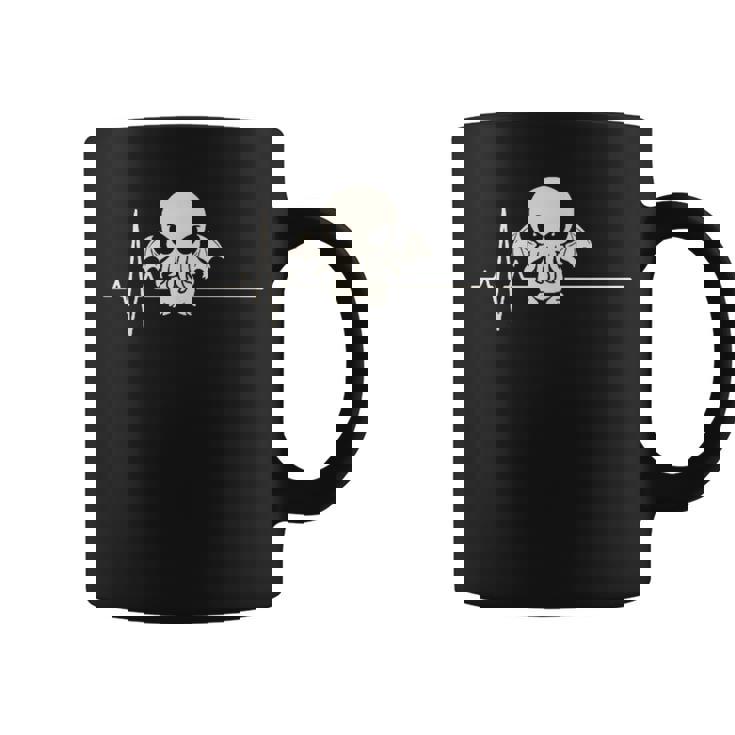 クトゥルフ ハートビート キュート コズミックホラー クトゥルフ 心電図 コーヒーマグ