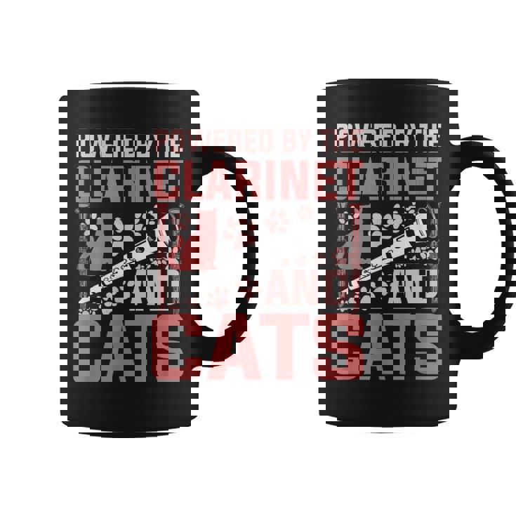 クラリネットとキャッツの面白いクラリネットプレーヤーがパワーアップ。 コーヒーマグ