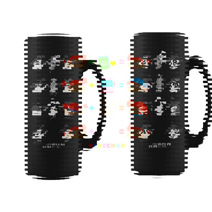 クレヨンしんちゃん 〇＋〇＝？ ネネちゃんver 長袖tシャツ コーヒーマグ