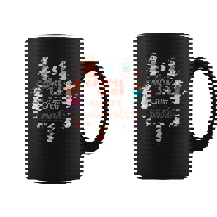 クレヨンしんちゃん かすかべ防衛隊とマカロンしんちゃんのティータイム 長袖tシャツ コーヒーマグ