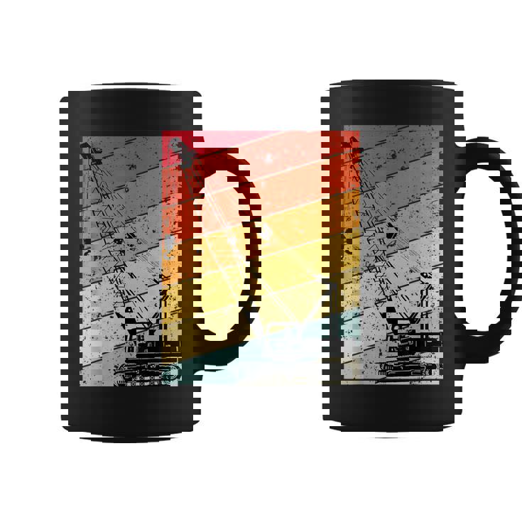 クレーン オペレーター 重機 おもしろい 建設 クレーン コーヒーマグ