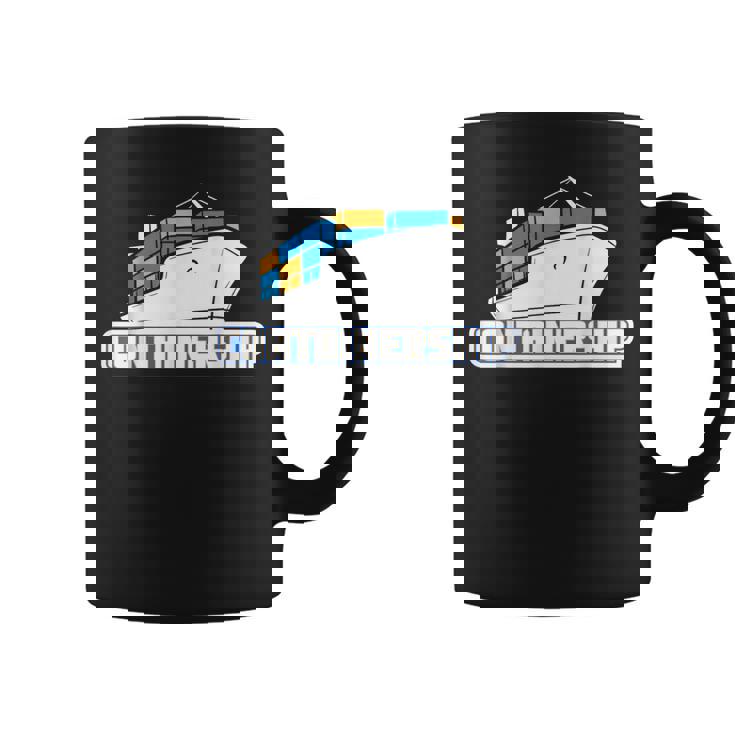 コンテナシップ船 船長 船員 船員 マリナー 船員 船員 コーヒーマグ