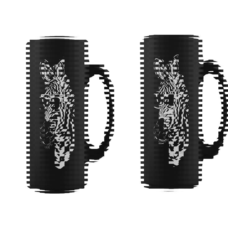 サングラス付きゼブラ おもしろゼブラ コーヒーマグ