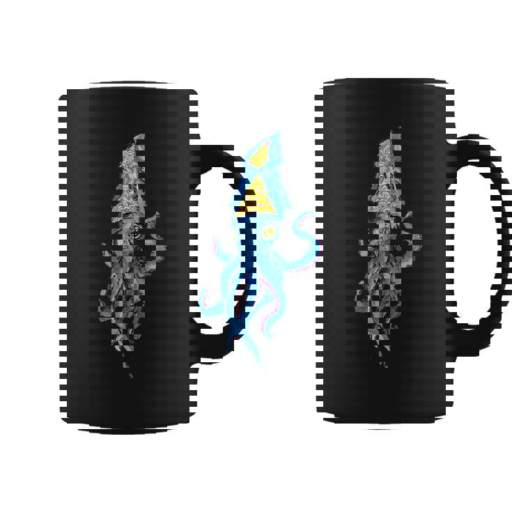 シュールリアルブルーイカ コーヒーマグ