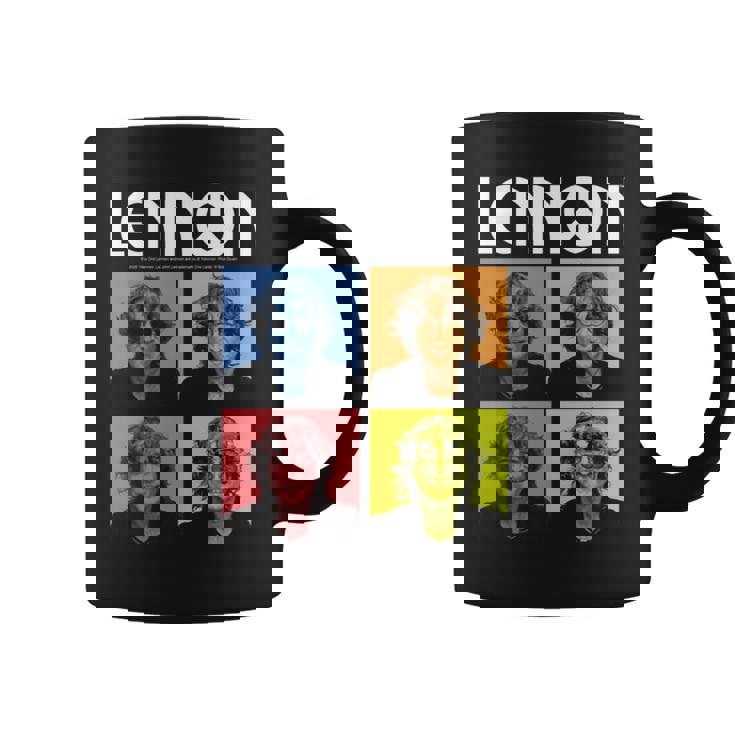 ジョン・レノン カラーブロック 長袖tシャツ コーヒーマグ