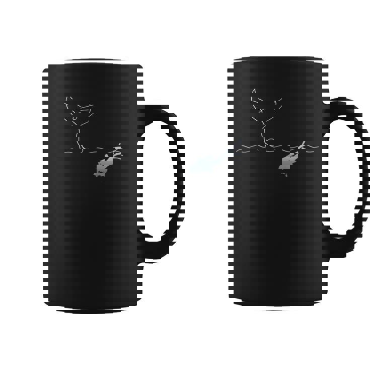 ジンベイザメ、ダイバー コーヒーマグ