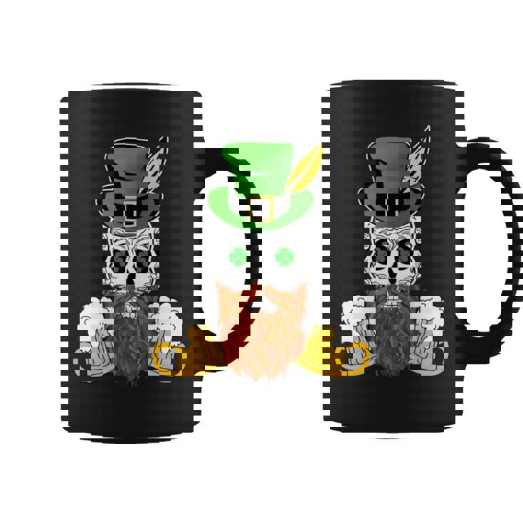 スカル 聖パトリックデー 洋服 ギフト 男性 女性 ビール 長袖tシャツ コーヒーマグ