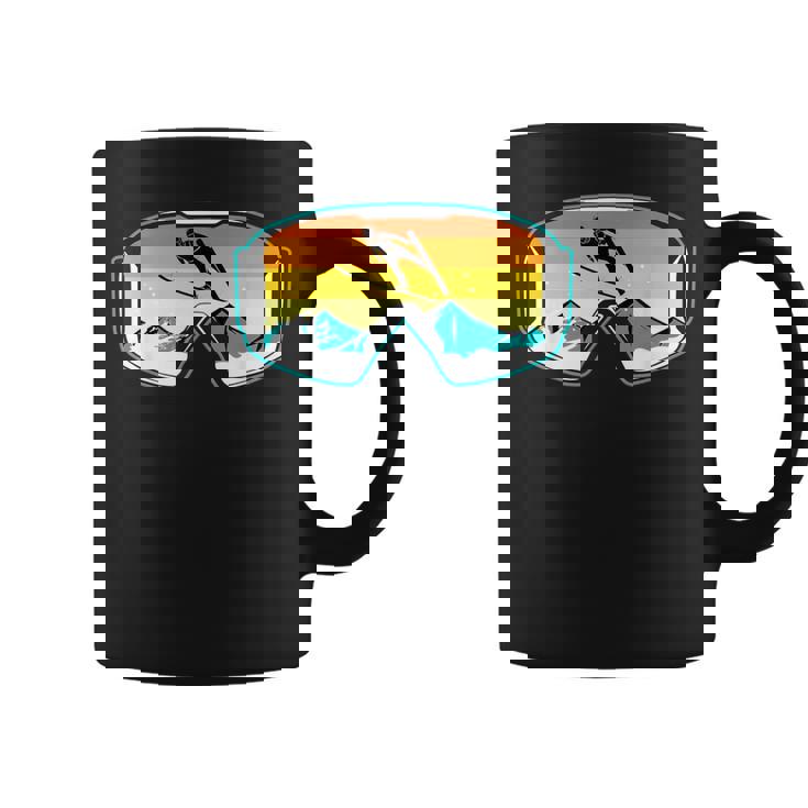 スキー 山 スキー ジャンプ コーヒーマグ