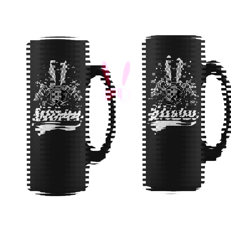 スキーポケット スキー ハザル スキー ゴーグル Apres スキー スキー ウサギ コーヒーマグ