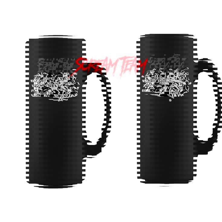 スクリームチーム ホラー映画 長袖tシャツ コーヒーマグ
