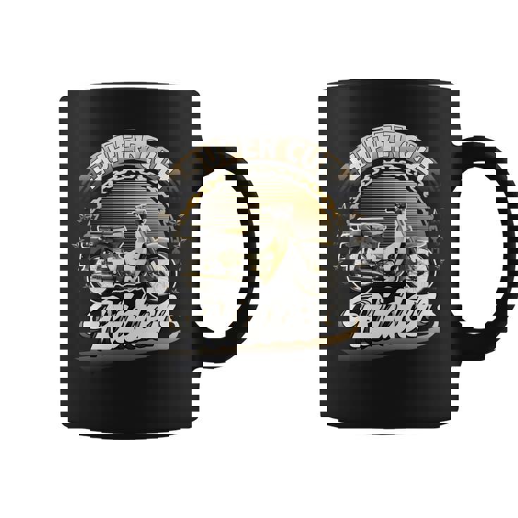 スーパーカブライダー C100 原付バイク レトロジャパン 長袖tシャツ コーヒーマグ