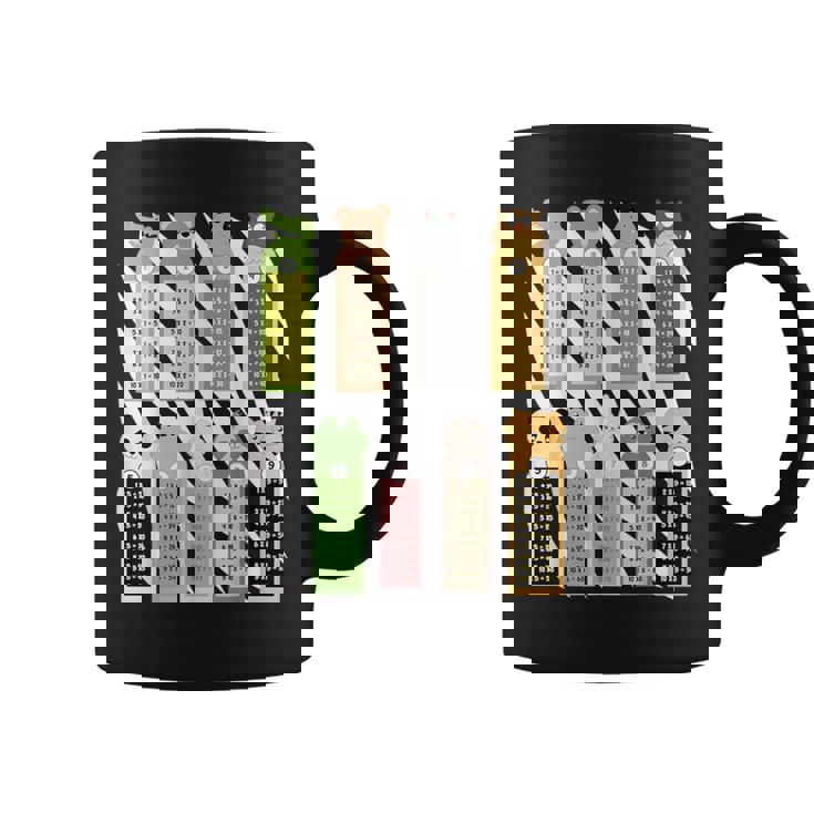 ゼブラプリント 算数 仮装アイデア キッズ&掛け算 コーヒーマグ