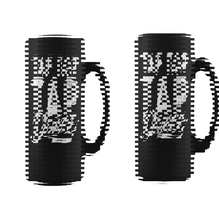 タップタップタップダンス 長袖tシャツ コーヒーマグ