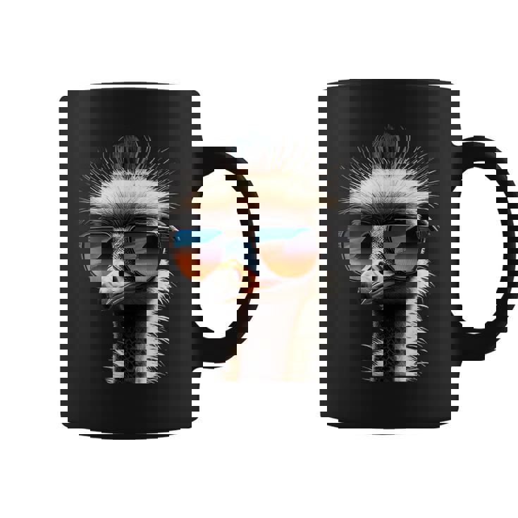 ダチョウ 鳥 エミュー ラタイト 私はダチョウが大好きです 疑惑のダチョウ コーヒーマグ