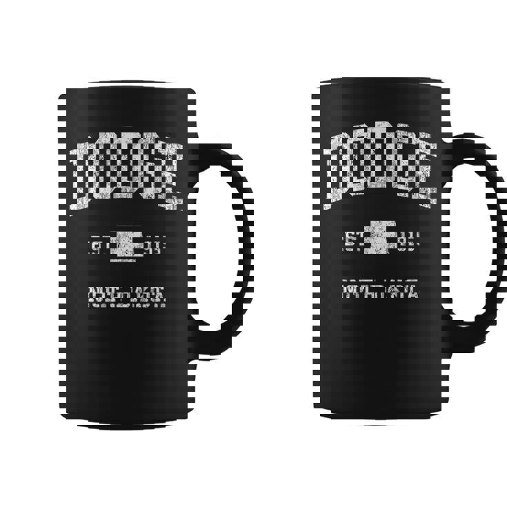 ダッジ ノースダコタ Nd ヴィンテージ アスレチック スポーツデザイン コーヒーマグ