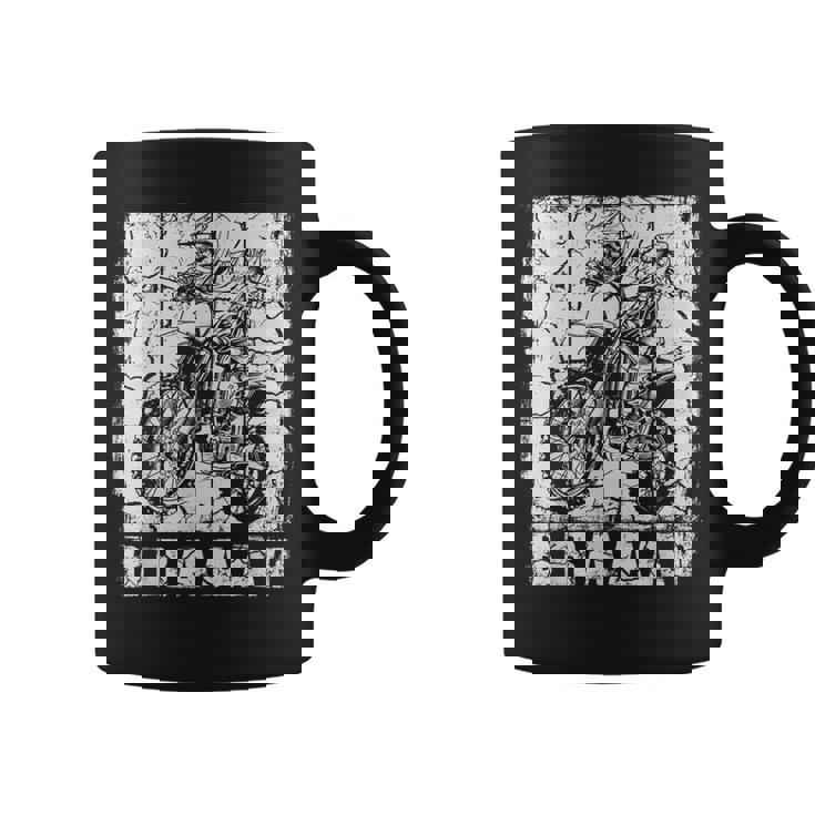 ダートバイク用ブラップデザイン モトクロス ダートバイク コーヒーマグ