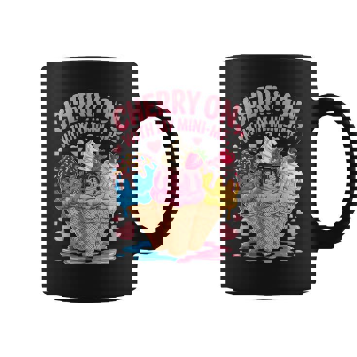 チェリー・オン・ウィズ・マイ・ミニ・ミー・アイスクリーム・ラブ コーヒーマグ