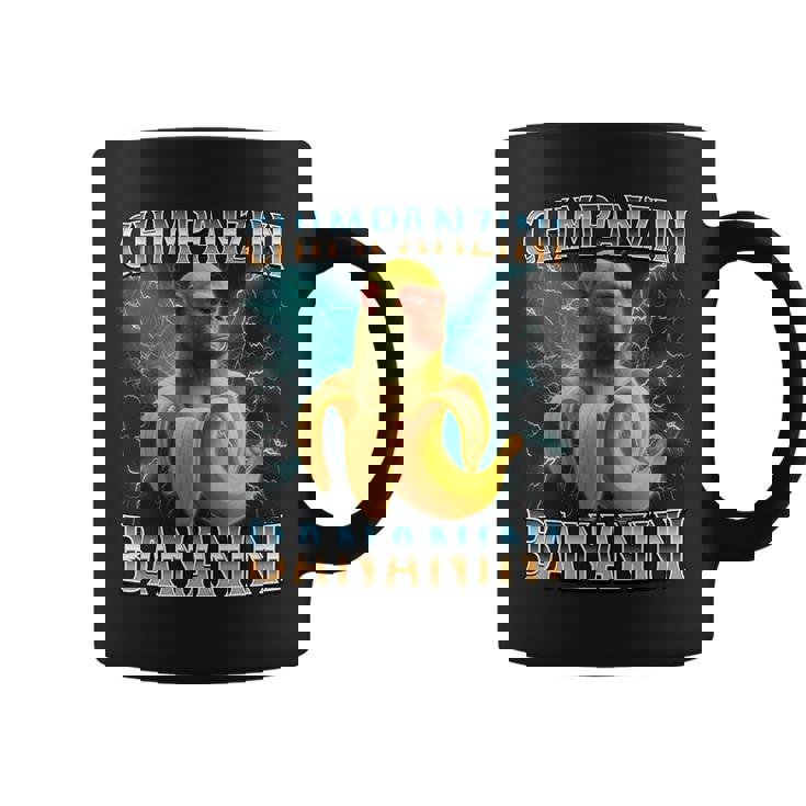 チンパンジーニ バナニーニ イタリアンブレイン 長袖tシャツ コーヒーマグ