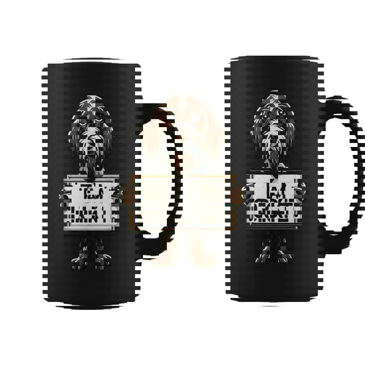 チームクリケット、クリケットの正義、犬好き、ハンティングドッグ コーヒーマグ