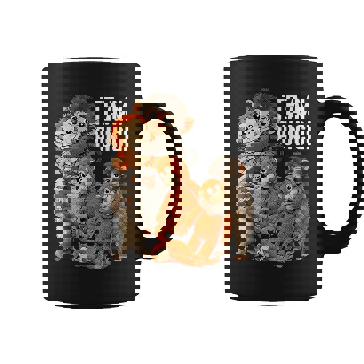 チームパンチ パンチくん 日本 赤ちゃん 猿 かわいい コーヒーマグ