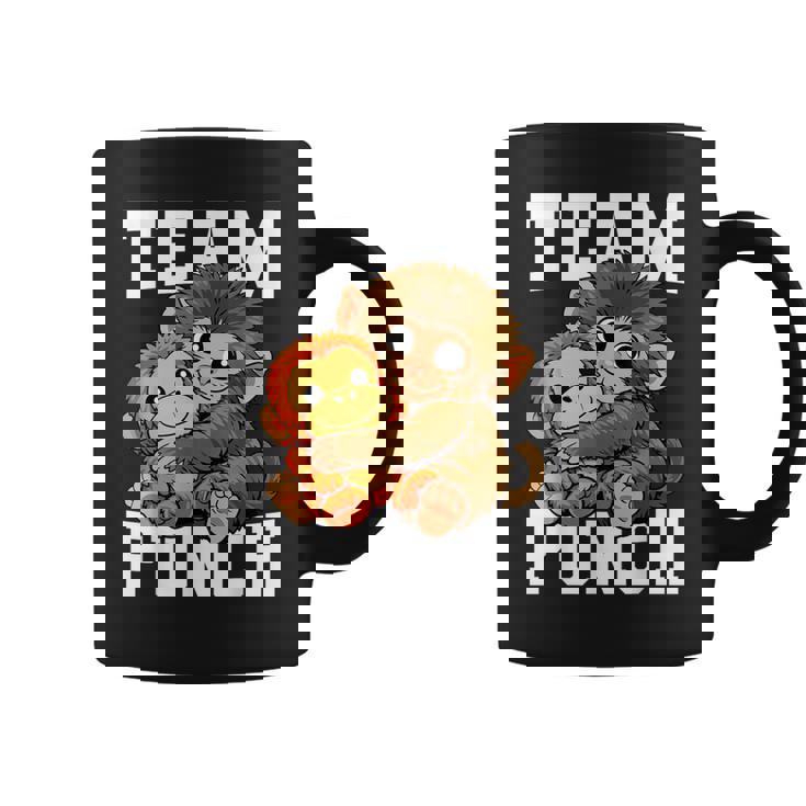 チームパンチ 放棄された猿 パンチくん ベイビーマカク コーヒーマグ